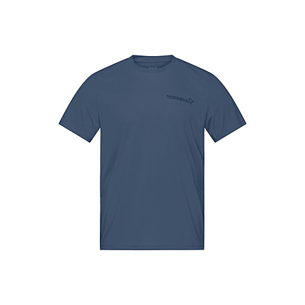 Norrona Femund Tech T-Shirt - Mens, Vintage Indigo, Large, 2651-24-2308-L