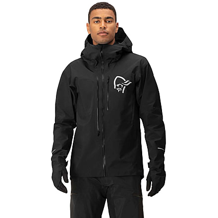 Norrona Fjora Gore-Tex Pro Jacket - Mens, Caviar Black Black, Small, 2205-23 7718 S