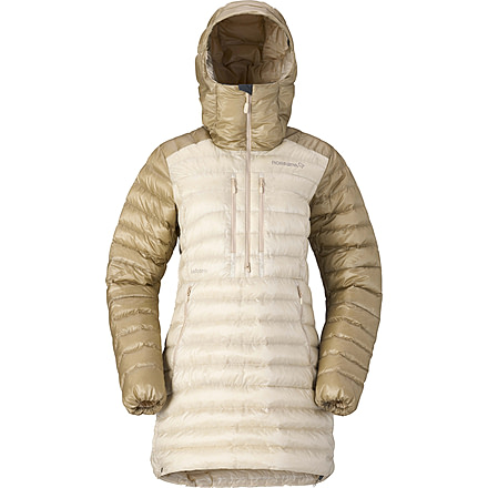 Norrona Lofoten Down 800 Anorak - Womens, Oatmeal, Small, 1010-24-4411-S