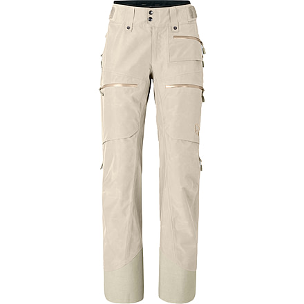 Norrona lofoten Gore-Tex Insulated Pants - Womens, Oatmeal, Extra Small, 1024-24-4411-XS
