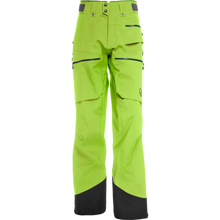 Norrona Lofoten Gore-Tex Pro Pants - Mens, Bamboo Green, Large, 1017-17-3440-L
