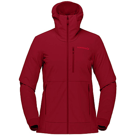 Norrona Lofoten Hiloflex200 Hood - Womens, Rhubarb, Large, 1043-20-5700-L