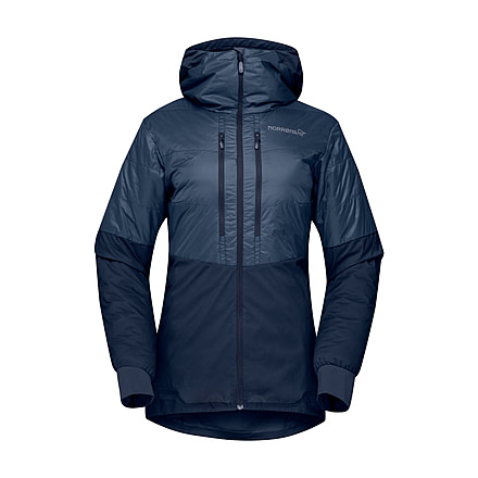 Norrona Lyngen Aero80 Insulated Zip Hood - Womens, Indigo Night, Extra Small, 2009-23 2295 XS