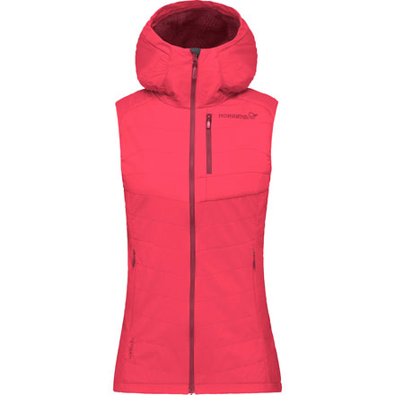 Norrona Lyngen Alpha90 Vest - Womens, Crisp Ruby, Large, 2041-18-1280-L