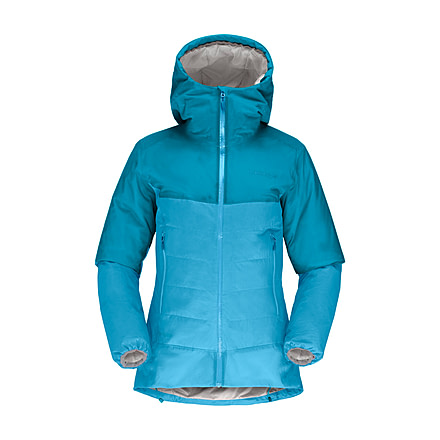 Norrona Lyngen Dri2 Thermo60 Jacket - Womens, Aquarius/Hawaiian Surf, Small, 2013-21 2377 S