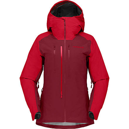 Norrona Lyngen Gore-Tex Jacket - Womens, True Red/Rhubarb, Large, 2014-21-5702-L