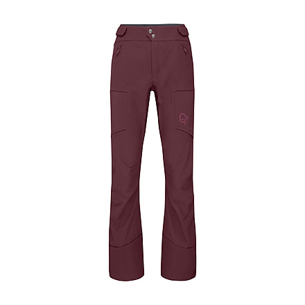 Norrona Lyngen Hiloflex200 Slim Pants - Womens, Tawny Port, Small, 2004-23 1201 S