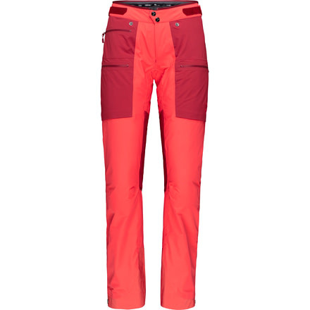 Norrona Lyngen Windstopper Hybrid Pant - Womens, Crisp Ruby, Small, 2052-18-1280-S