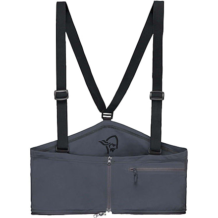 Norrona Mountaineering Bib - Women's, Ebony, Large, 2050-18-8830-L