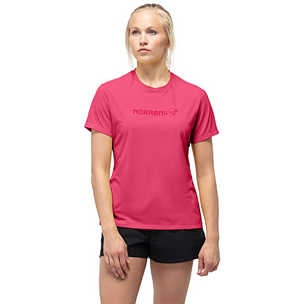 Norrona Norrona Tech T-Shirt - Womens, Honeysuckle, Small, 7042698461971