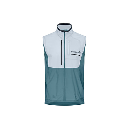 Norrona Senja Aero 90 Vest - Mens, Snow White, Large, 5819-23-9928-L