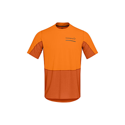 Norrona Senja Equaliser Lightweight T-Shirt - Mens, Exuberance, Small, 5826-23-1003-S