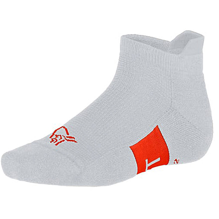 Norrona Senja Merino Lightweight Socks Short, Light Grey/Arednaline, 37-39, 5816-23-8015-37-39