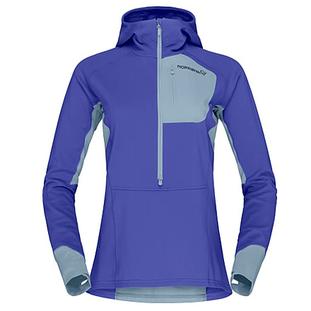 Norrona Senja Warm1 Hood - Womens, Royal Blue, Small, 5822-23-2011-S