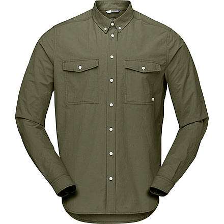 Norrona Shirt - Mens, Olive Night, Large, 5217-21-3301-L