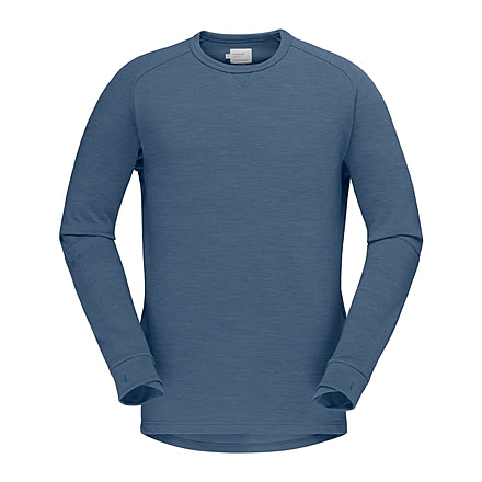 Norrona Skibotn Crew Neck Shirt - Mens, Vintage Indigo, Medium, 7042698438188