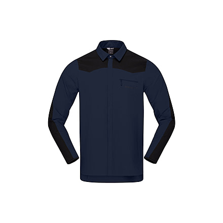 Norrona Skibotn Flex1 Shirt - Mens, Indigo Night, Extra Large, 4201-24-2295-XL