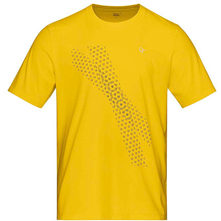 Norrona Tracks T-Shirt - Mens, Sulphur, Large, 3404-23 5010 L