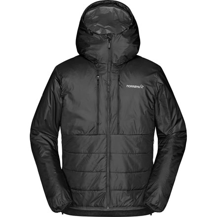 Norrona Trollveggen Primaloft100 Zip - Mens, Caviar, Small, 1620-19-7718-S