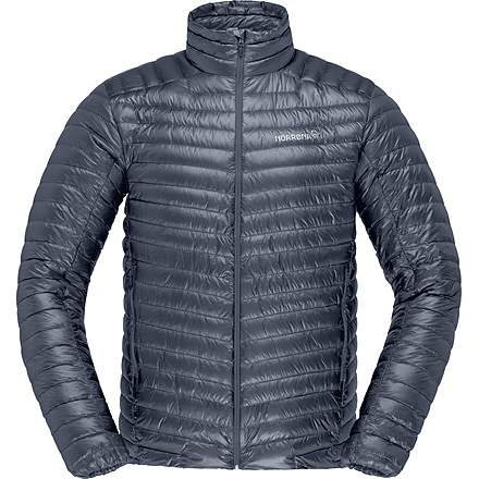 Norrona Trollveggen Superlight Down 850 Jacket - Men's, Cool Black, Large, 1606-21 7760 L