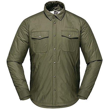 Norrona Workwear Pile Shirt - Mens, Olive Night, Large, 5208-20-3301-L