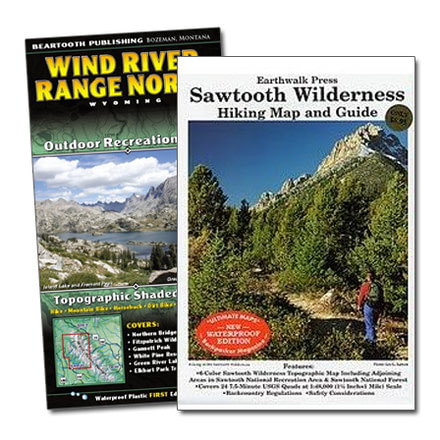 North Wind River Range Map Gd, Earthwalk Press, Publisher - Earthwalk Press