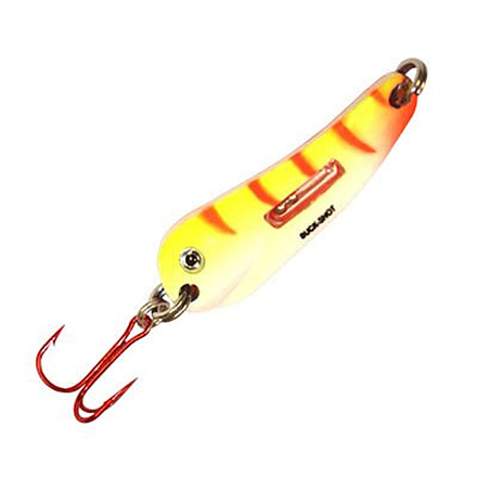 Northland Fishing Tackle Buck-Shot Flutter Spoon, UV Electric Perch, 1/16 oz, NL-BRFS2-60