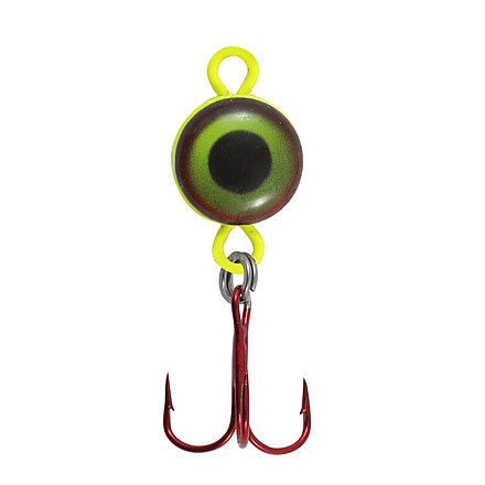 Northland Fishing Tackle Eye Ball Spoon, Sunrise, 1/8 oz, NL-EBS3-108