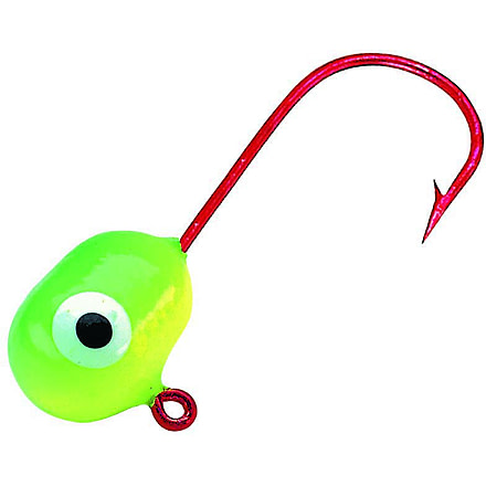 Northland High-Ball Floater Neon Jighead Number 4 4/Cd Parakeet, FJT4-4-1015