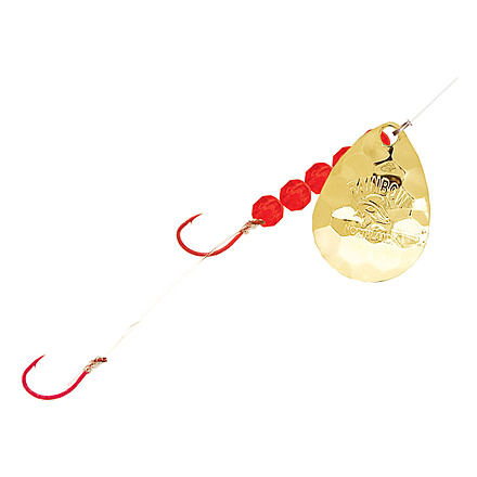 Northland Mr. Walleye Crawler Hauler 60" Snell, #6 Bd #1-2 Hks Hex Gold 1/Cd, NL-WSR6-HG