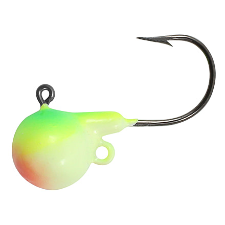 Northland Sting'n Fire-Ball Jig 1/16 Oz, 1/0 Hk Glow Watermelon 5/Cd, NL-FB2-5-1315