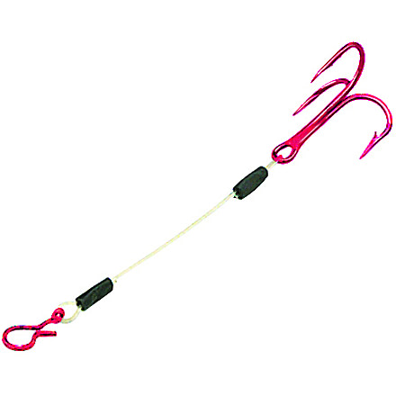 Northland Stingr Hook, Treble, Red, Size 3In, 3 Per Card, SHT3-R