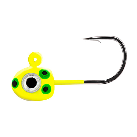 Northland Tungsten Flat Fry Jig - 2/Card - 1/28Oz - #12 Hook - Sneeze, TFFJ12-1065