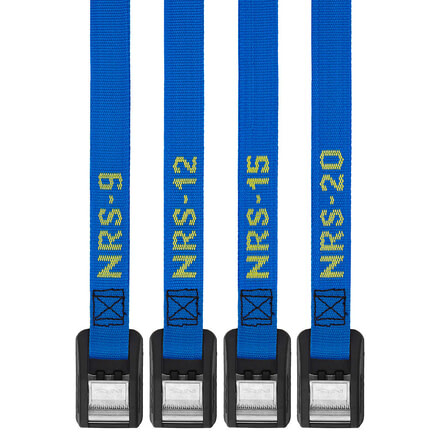 NRS 1in HD Buckle Bumper Straps, 9ft 60003.02.100