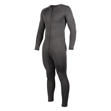 NRS Expedition Union Suit - Men's, Charcoal Heather, M 10132.03.101
