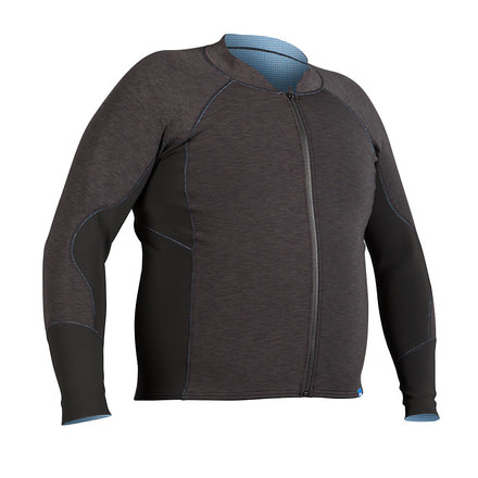 NRS Grizzly HydroSkin 1.5 Jacket - Men's, Charcoal Heather, G-4XL 15038.02.103