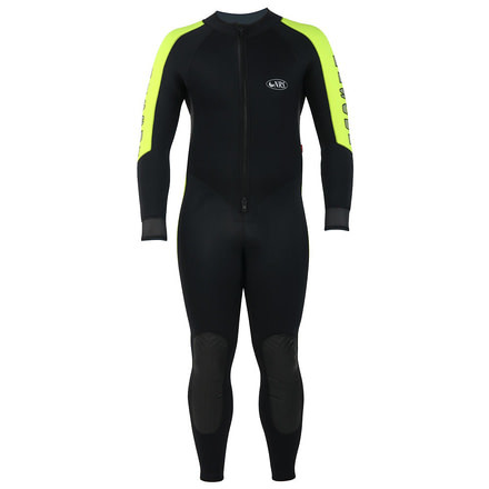NRS Grizzly Rescue Wetsuit - Men's, Black/Yellow, G-XXL 17277.01.101