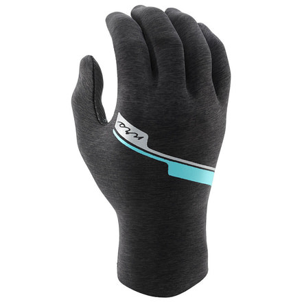 NRS HydroSkin Gloves - Women's, Gray Heather, S 25015.03.101