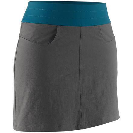 NRS Lolo Skort - Womens, Gunmetal, 4, 10148.01.100