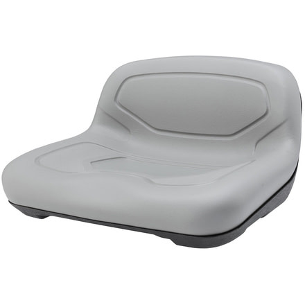 NRS Low-Back Padded Seat, Gray, 94033.01.100