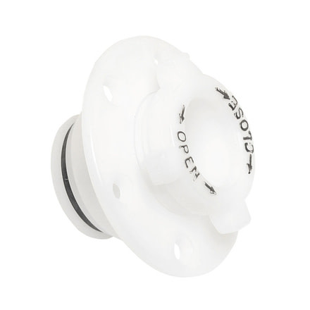 NRS Nylon Military Valve, White 38514.01.100