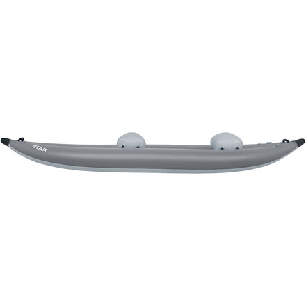 NRS STAR Outlaw II Inflatable Kayak, Gray, 12 Feet 2 Inch, 86243.01.101