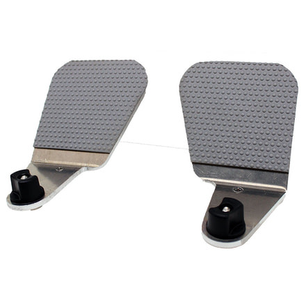 NuCanoe Track Mount Foot Pegs for Frontier and Pursuit, 2460