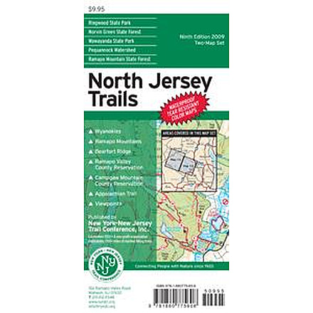 Ny-nj Tc Map North Jersey Trl, Ny/njtc, Publisher - Ny/nj Trail Confrnce