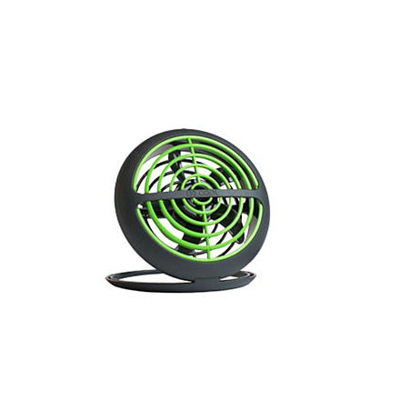 O2 Cool 3.5 Inch Portable USB Fan-Green