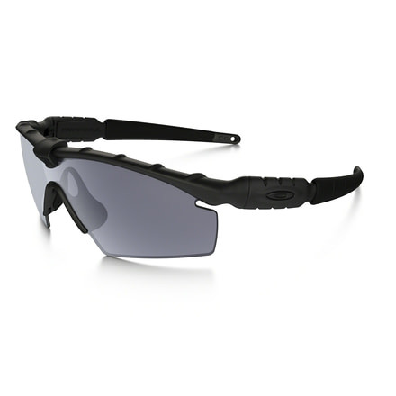 Oakley BALLISTIC M FRAME OO9213 Sunglasses 921303-32 - Matte Black Frame, Grey Lenses