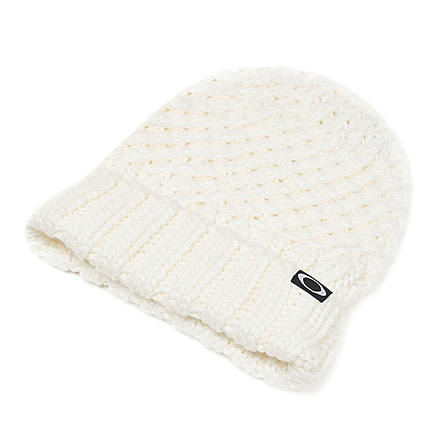 Oakley Beanie Mix Yarn - Womens, Off White, One Size, 81493-1A1-U