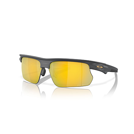 Oakley BiSphaera Sunglasses, Matte Carbon, PRIZM 24K Polarized, PRIZM 24K Polarized, OO9400-1268