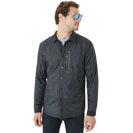 Oakley Canyon Long Sleeve Shirt Jacket - Mens, Blackout, Medium 401856-02E-M