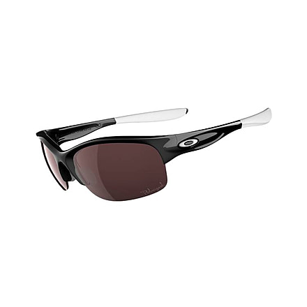 Oakley Commit SQ Womens Sunglasses, Polished Black Frame, OO Grey Polarized Lens 03-799